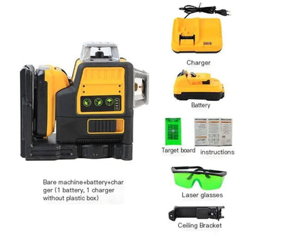 DW089LG 12 Lines Professional Laser Level