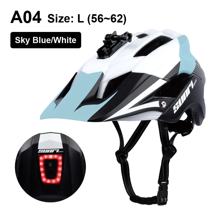 LED Rechargeable Cycling Bike Helmet