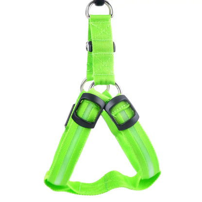 Nylon Pet Safety LED Harness