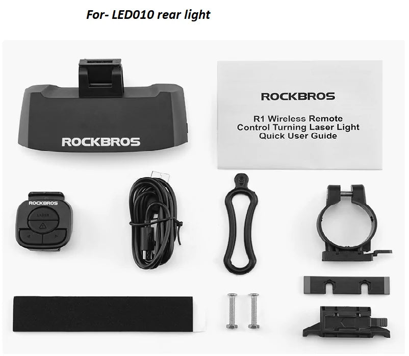 Smart Auto Brake Sensing Light Bicycle Wireless