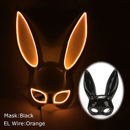 LED Light Up Bloody Rabbit Cosplay Mask