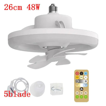 Ceiling Fan With Led Light And Remote Control