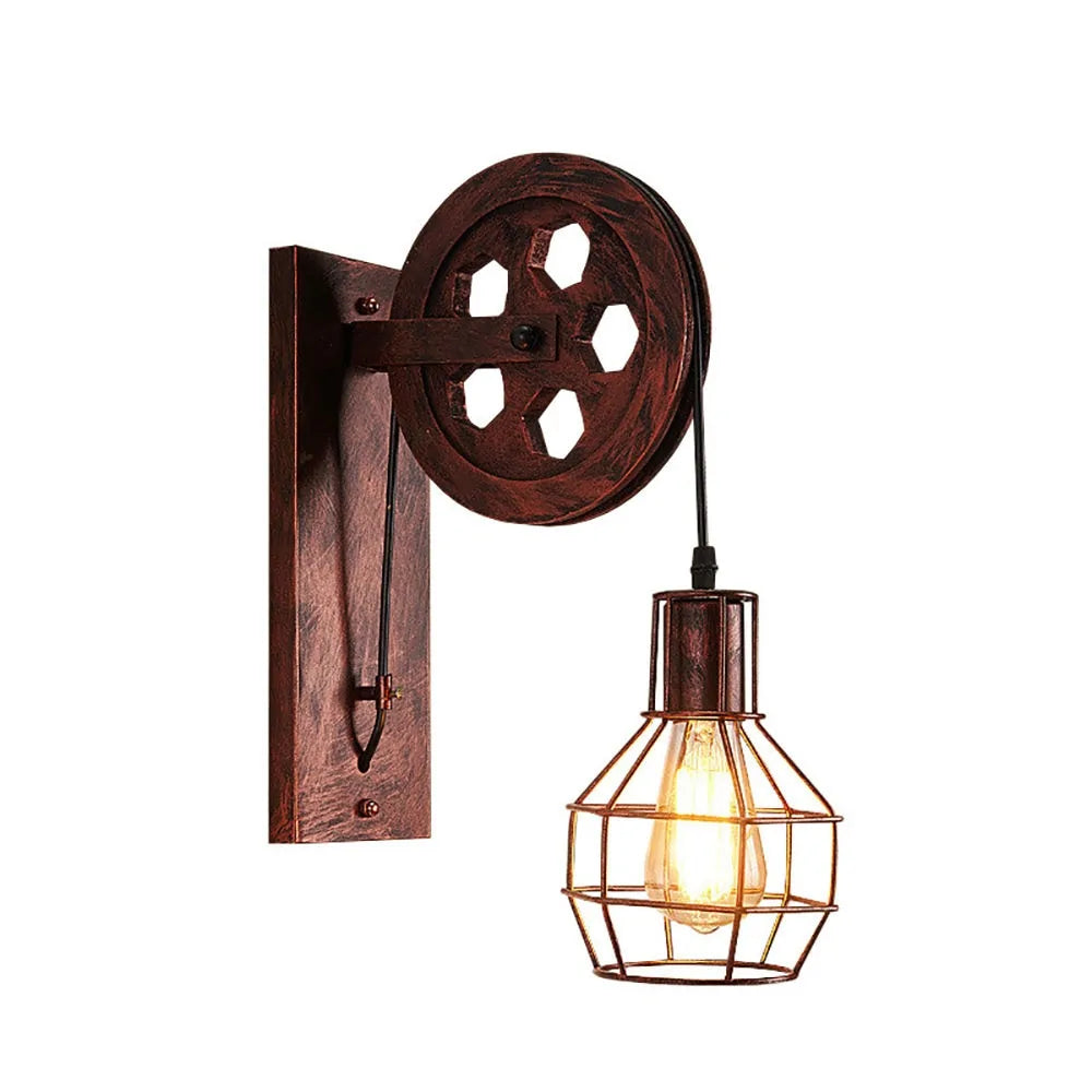 Retro Vintage Industrial Wall Lamp Shade Fixture