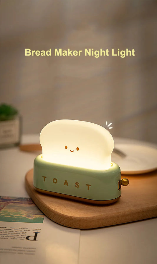 Creative LED Bread Night Light