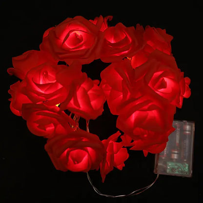 Rose LED String Lights