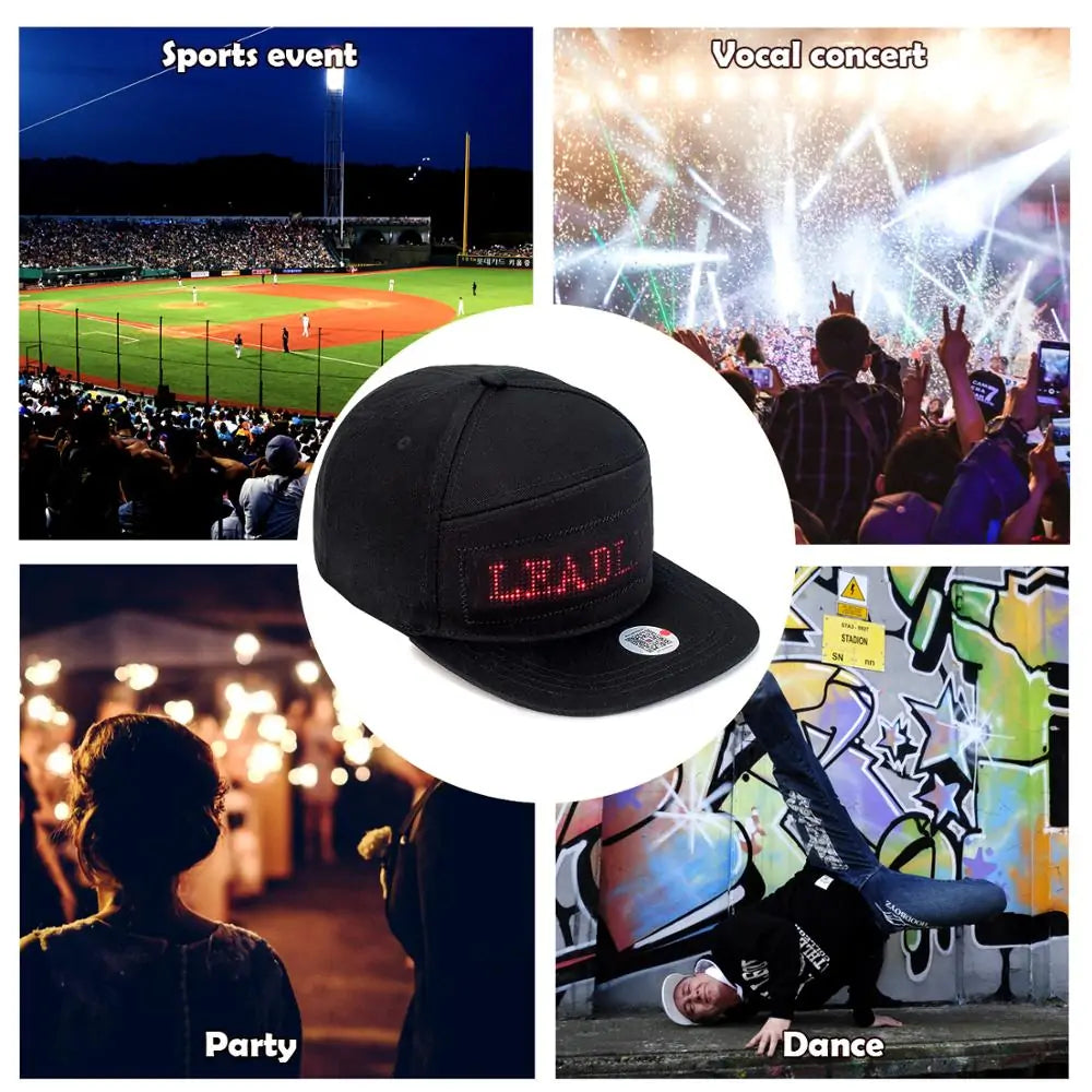 Bluetooth Led Hat