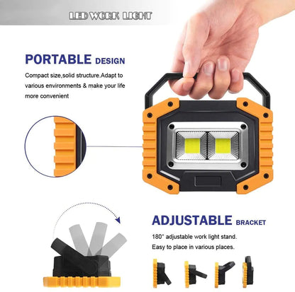 300W Portable LED Spotlight