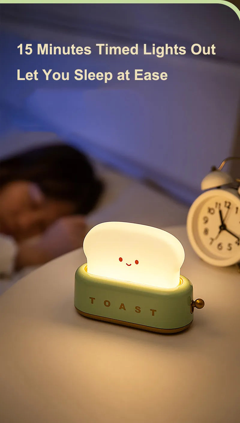 Creative LED Bread Night Light