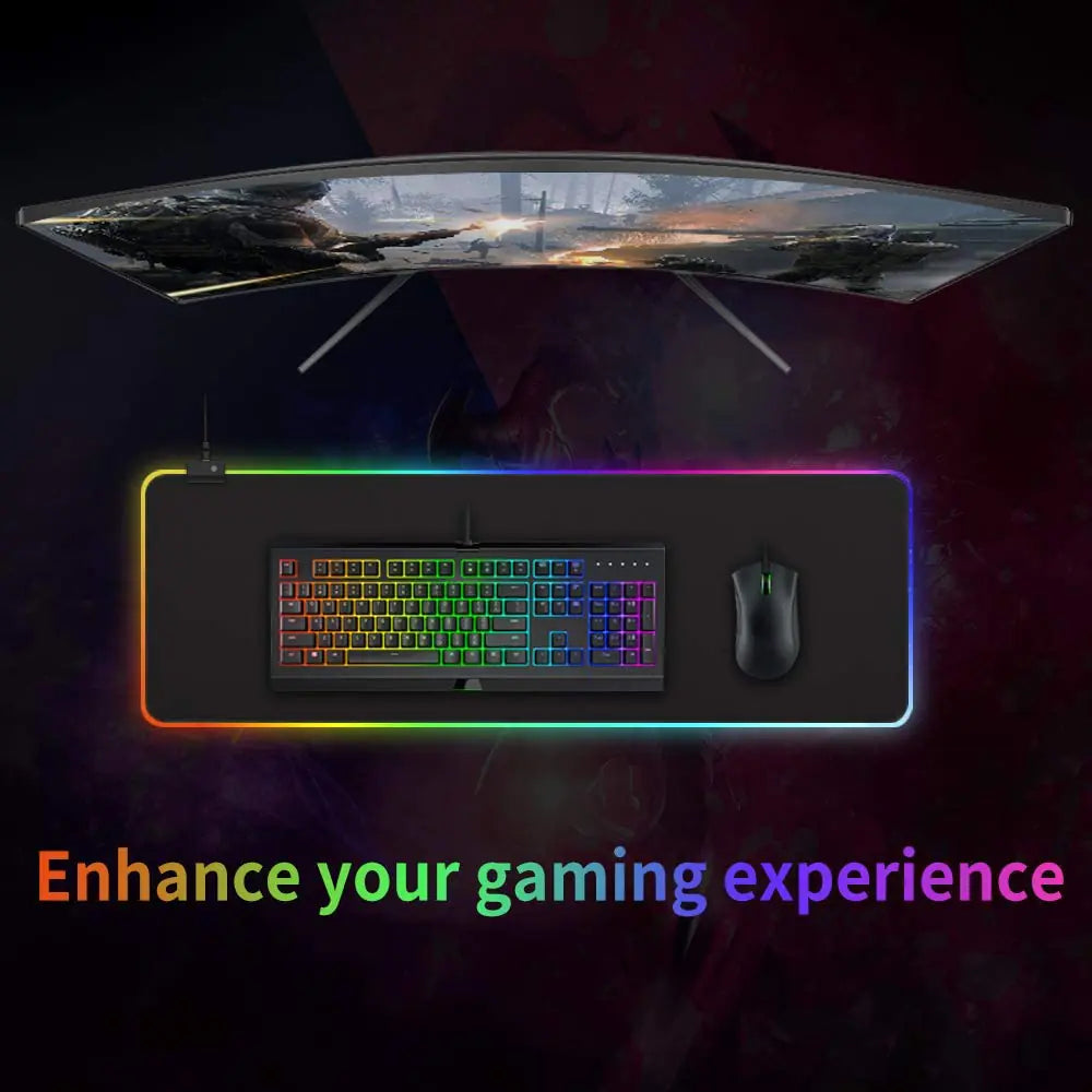 Gamer LED Mouse Pad  [Out of stock]