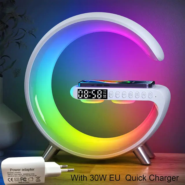 Wireless Charger Alarm Clock