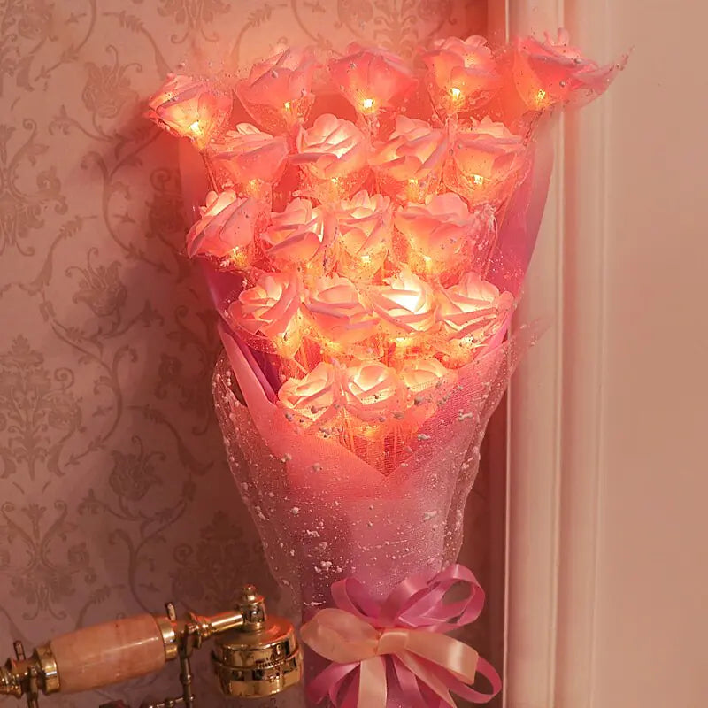 Rose LED String Lights