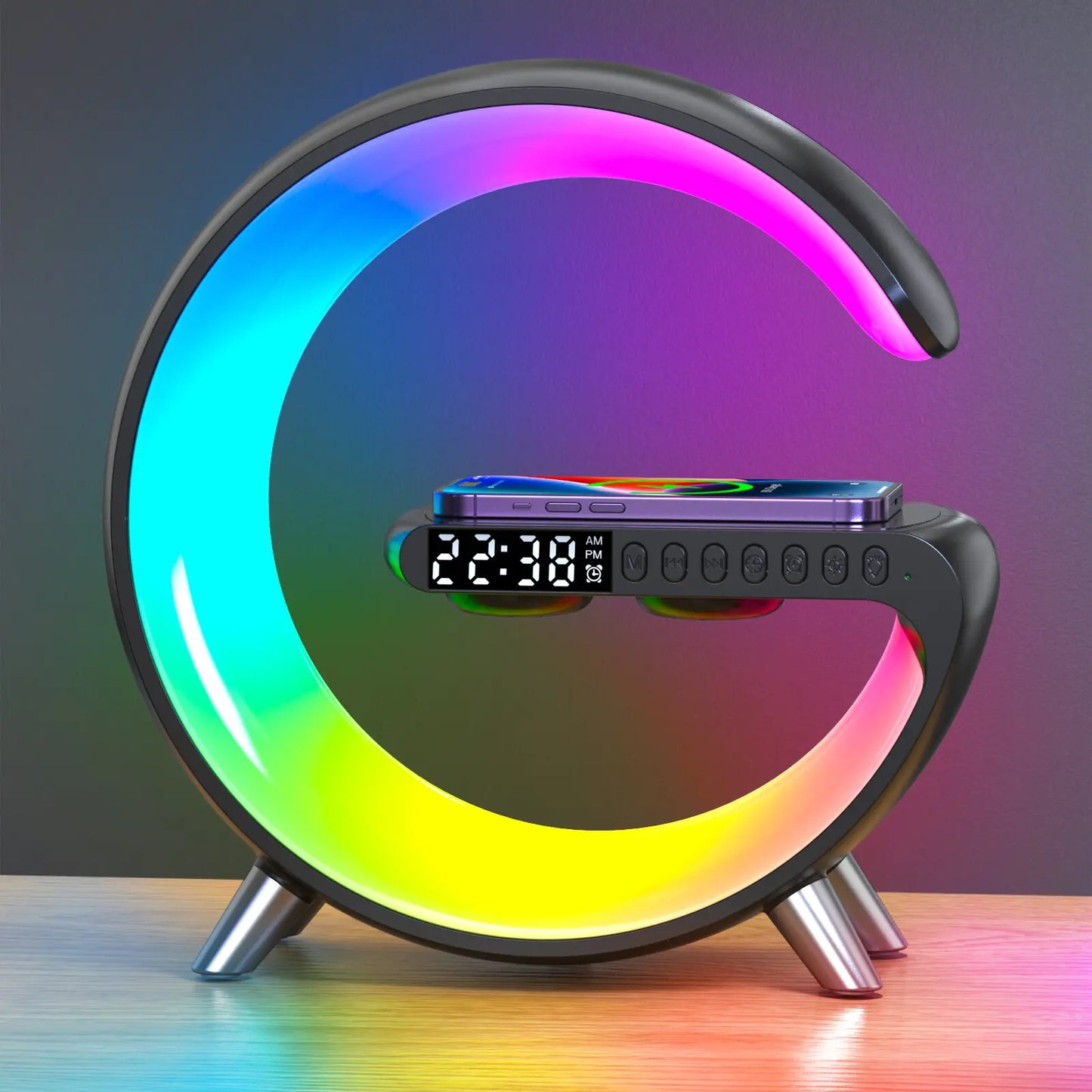 Wireless Charger Alarm Clock