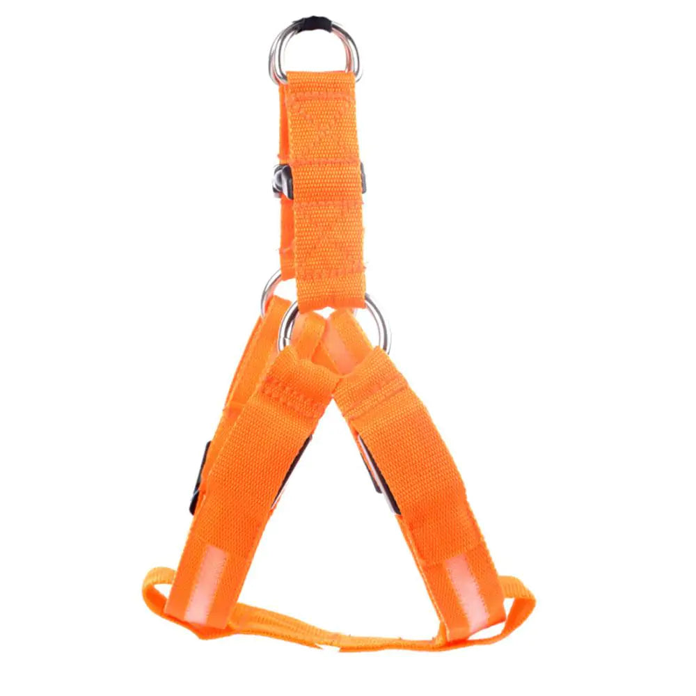 Nylon Pet Safety LED Harness